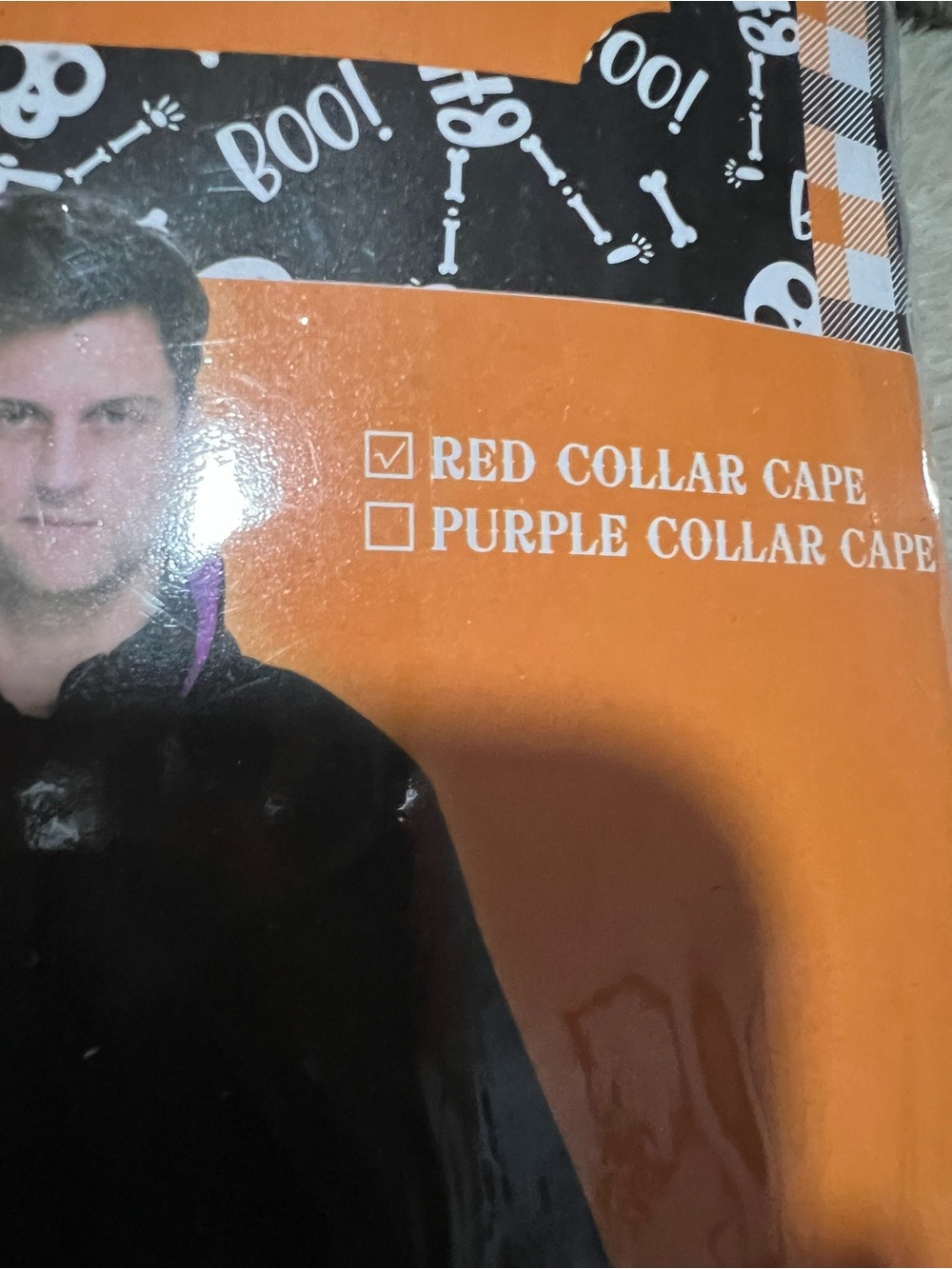 New Halloween party Black Cape Red collar Adult unisex One Size Dracula witch - Picture 3 of 4